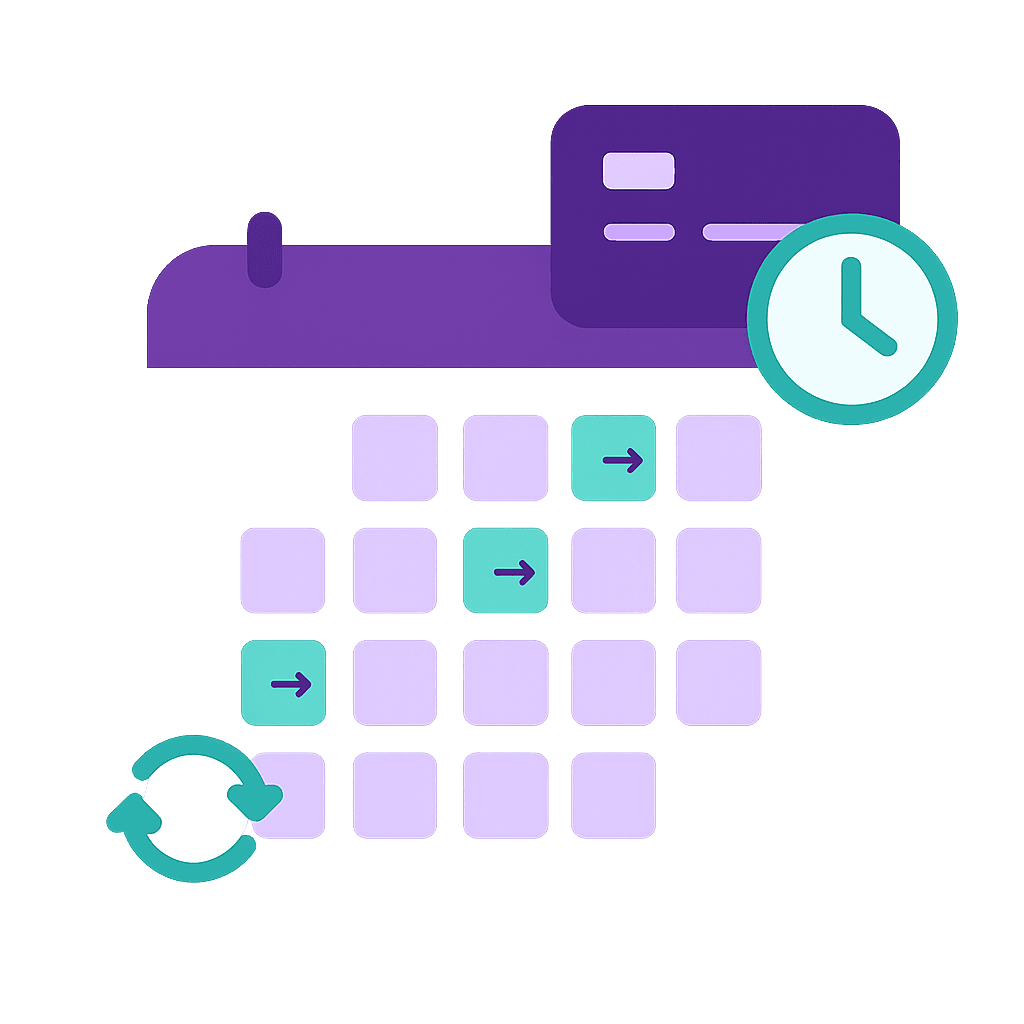 Abstract Billhop pattern