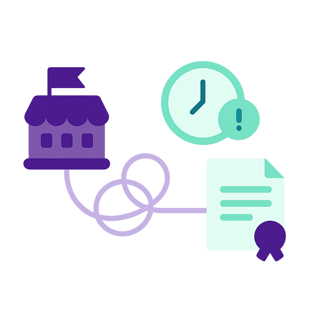 Abstract Billhop pattern